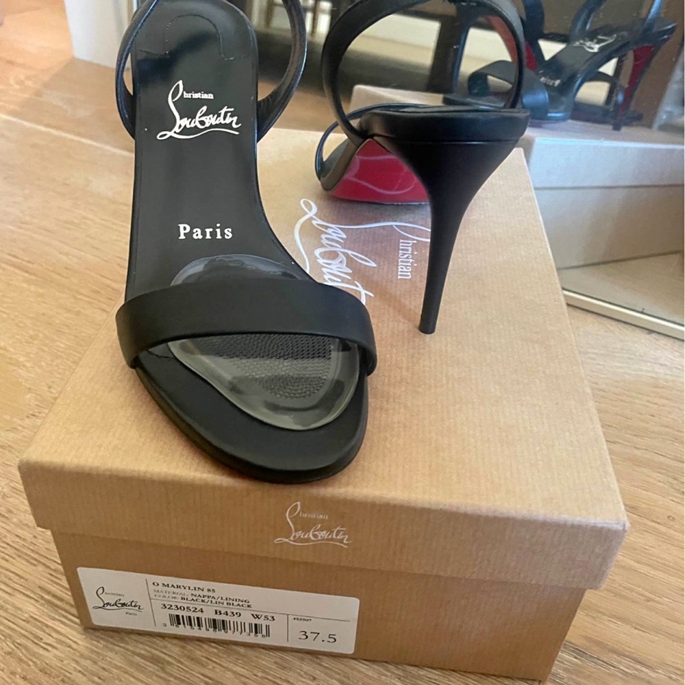 Christian Louboutin Black Stiletto Heels